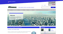 Desktop Screenshot of afumexcables.co.uk